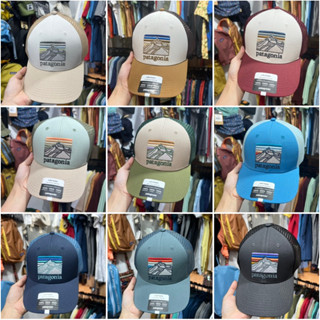 ของแท้ Patagonia Line Logo Ridge LoPro Trucker Hat