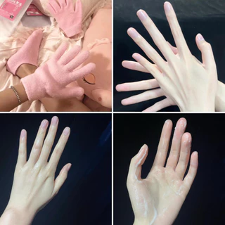 ถุงเท้าสปา ถุงมือสปา ผสมอโรเวร่า
