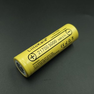 ถ่านชาร์จ Liitokala Lii-50E 3.7V 5000mAh Discharge 35A ของแท้100% ราคาต่อ 1 ก้อน