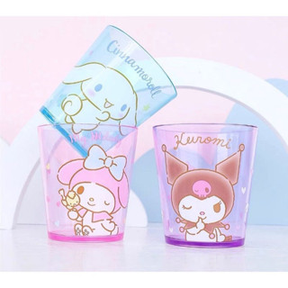 (พร้อมส่ง )แก้ว Sanrio Cup (My melody /Kuromi)