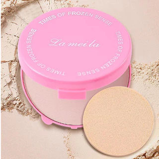 แป้งเค้กทูเวย์ ผสมรองพื้น LAMEILA-（FP5214）มีพัฟและ มีกระจก