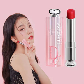 เวอร์ชั่นใหม่ Dior Addict Lip Glow1.5g-3.2g ลิปดิออร มอบความชุ่มชื่นให้ริมฝีปาก ลิปมันเปลี่ยนสี แท้100% （หลากสีให้เลือก）
