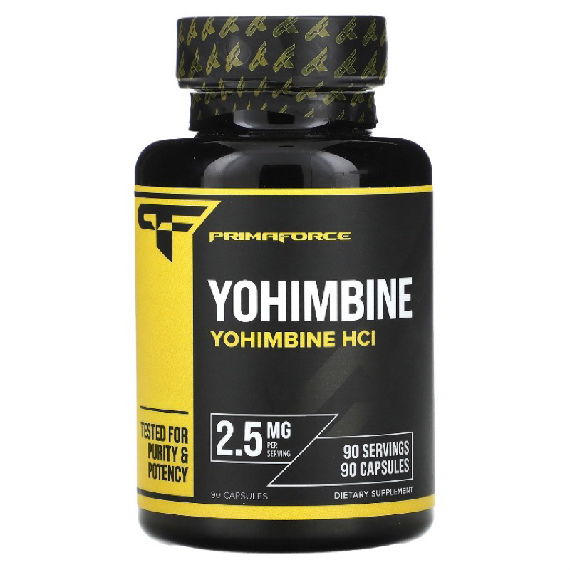 ♦️Yohimbine HCI 2.5 mg. 90 Capsules ( พร้อมส่ง )