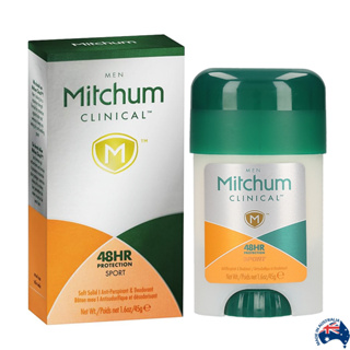 Mitchum Clinical 48Hr Protection Sport Antiperspirant and Deodorant for Men 45g ผลิตภัณฑ์ระงับกลิ่นใต้วงแขนสำหรับผู้ชาย