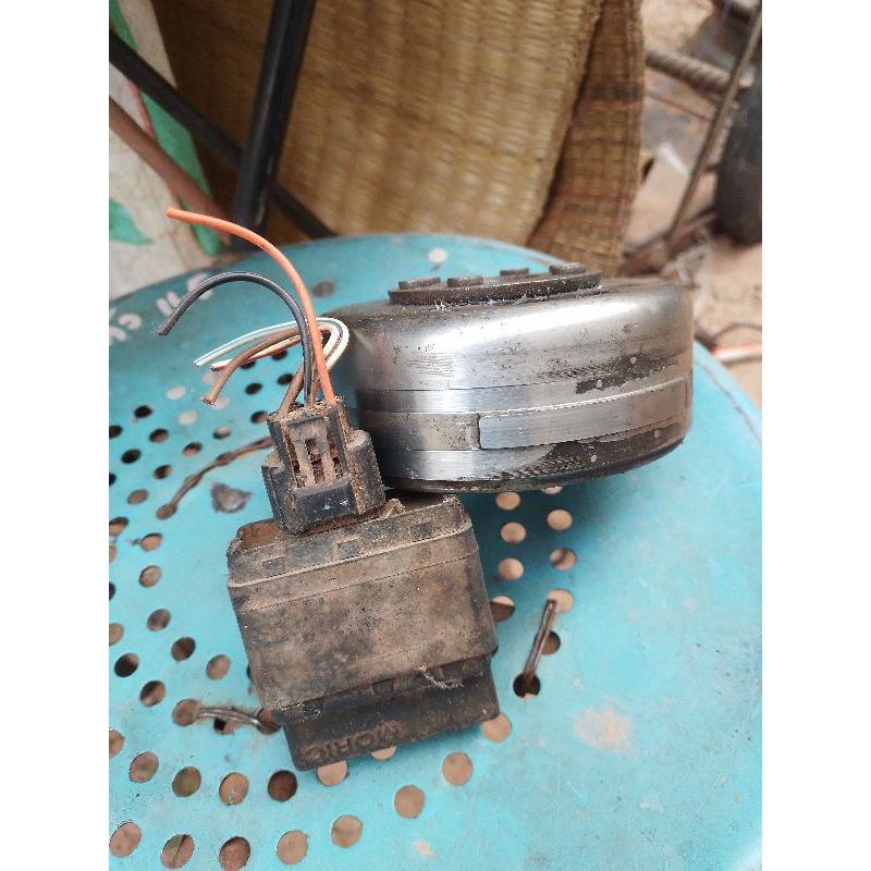 แม่เหล็กจานไฟดรีม100คัสต้อม c700/900 พร้อมวิธีต่อสายใส่กล่องมีโอ