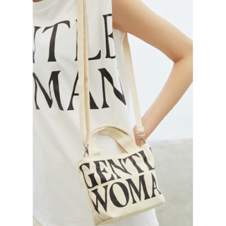 กระเป๋าmicro canvas tote ของgentle woman ของใหม่เพิ่งมาค่ะ