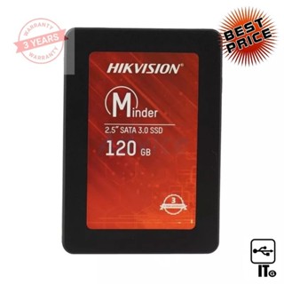 120 GB SSD SATA HIKVISION MIDER (HS-SSD-MIDER(S)/120G) ประกัน 3Y หรือ 80 TBW