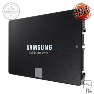 250 GB SSD SATA SAMSUNG 870 EVO (MZ-77E250BW) ฮาร์ดดิส ฮาร์ดดิสก์ ฮาร์ดดิสก์ ssd ฮาร์ดดิสก์คอมพิวเตอร์ ประกัน 5Y