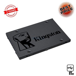 120 GB SSD SATA KINGSTON A400 (SA400S37/120G) ฮาร์ดดิส ฮาร์ดดิสก์ ฮาร์ดดิสก์ ssd ฮาร์ดดิสก์คอมพิวเตอร์ ประกัน 3Y