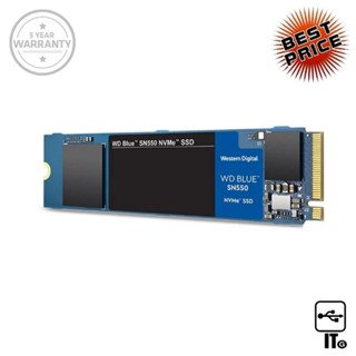 250 GB SSD M.2 PCIe WD Blue SN550 (WDS250G2B0C) NVMe ประกัน 5Y