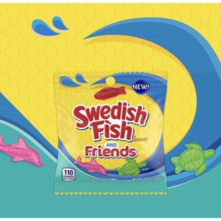 ปลาน้อยหนุบหนับ🐟🌈เยลลี่แสนอร่อย🇺🇲 Swedish Fish​ and Friends ของแท้จากเมกา🇺🇲