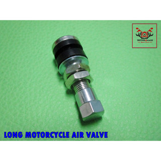 LONG MOTORCYCLE AIR VALVE  // จุ๊บเลสเติมลมรถจักรยานยนต์ (แบบยาว)