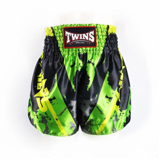 Twins special Boxing Shorts TBS-CANDY GREEN ( M,L,XL,) Muaythai กางเกงมวยไทย ทวินส์ สเปเชี่ยล สีเขียว ของเเท้จากโรงงาน