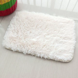 พรม ขนนิ่ม พรมนุ่ม ขนาด40*60cm มี4สีให้เลือกพรมปูพื้น พรมขนนุ่ม พรมห้องนอน ผ้าปูพื้นพรมก พรมเช็ดเท้าขนแกะเทียม พรมแต่งบ