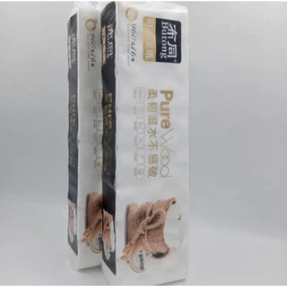 Pure Wood กระดาษทิชชู่ไร้แกน (แพ็ค16ม้วน) หนา 5ชั้น ขนาด960g กระดาษเช็ดหน้า กระดาษอเนกประสงค์ ในครัว ห้องน้ำ
