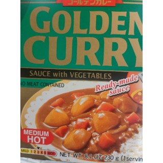 GOLDEN CURRY SAUCE with Vegetables 🍆 230g TF