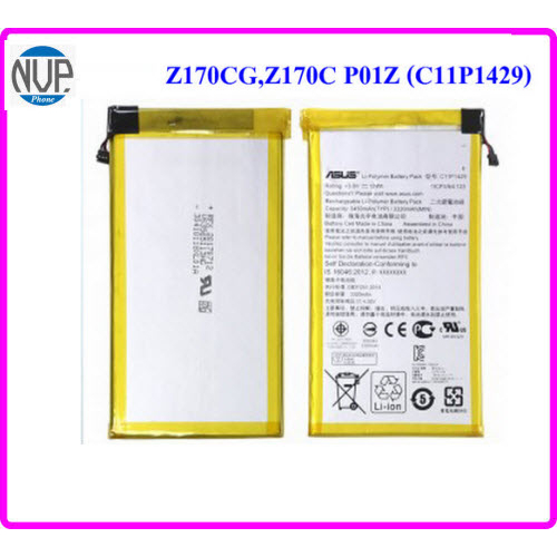 แบตเตอรี่ Asus Z170CG,Z170C,P01Z (C11P1429) Or.