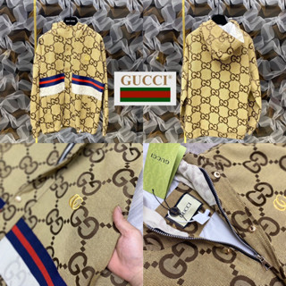 GUCCI JACKET 🧥 เสื้อแจ็คเก็ต GUCCI งาน Hiend 1:1 🔖 ร้านค้าจัดส่งไว