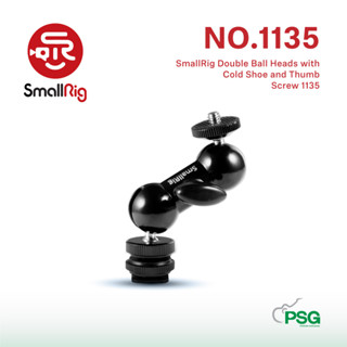 SmallRig Double Ball Heads with Cold Shoe and Thumb Screw 1135