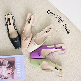 Mgaccess Cara High Heels Shoes 692-3 รองเท้ารัดส้น