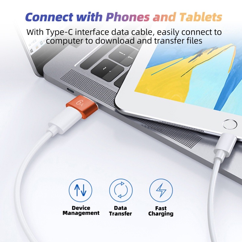 ตัวแปลง อแดปเตอร์ USB เป็น Type-C และ TypeC เป็น OTG USB TO TYPE C To USB A หัวแปลง อะแดปเตอร์ Adapter 3.1 A Female Data