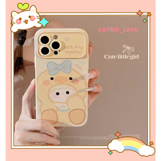 🎁ส่งของขวัญ🎁เคสไอโฟน สำหรับ 11 14 for iPhone Case 13 12 Pro น่ารัก หวานสวย น่าสนใจ Max กันกระแทก เคสนิ่ม เคสโทรศัพท์