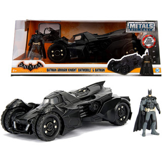 BATMAN ARKHAM KNIGHT BATMOBILE &amp; BATMAN 1:24 (JADA)