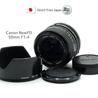 [Used in Japan] " Vintage Lens " Canon New FD 50mm f/1.4 Released in 1979 Japan