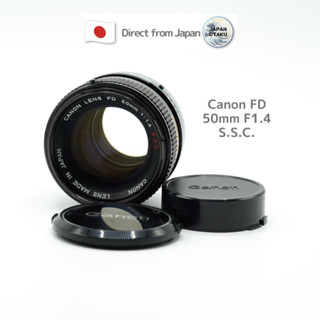 [Used in Japan] " Vintage Lens " Canon FD 50mm f/1.4 S.S.C. Released in 1973 Japan