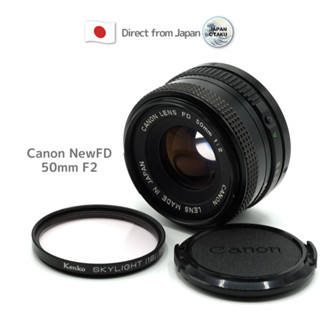 [Used in Japan] " Vintage Lens " Canon New FD 50mm f/2 Released in 1980 Japan