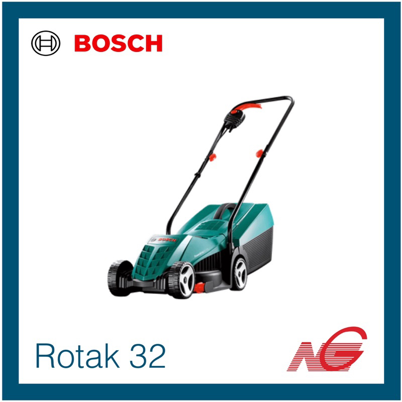 BOSCH บ๊อช เครื่องตัดหญ้า รถตัดหญ้า รุ่น ROTAK 32 ขนาด 32 ซม. 0600885B00