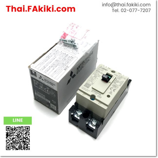 พร้อมส่ง, (B)Unused*, NF30-CS No-Fuse Breaker, เบรกเกอร์โนฟิวส์ สเปค 2P 30A, MITSUBISHI (66-008-305)