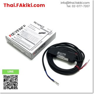 พร้อมส่ง, (A)Unused, FS-N41N Digital Fiber Optic Sensor Amplifier, สเปค 2m, KEYENCE (66-008-127)