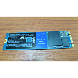 SSD. มือสอง 250 GB  WD BLUE SN550 PCIe/NVMe M.2 (ประกันยังเหลือ)