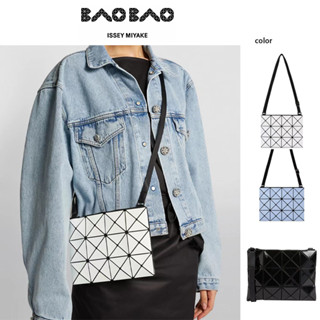 ของแท้ 100% Lucent Gloss baobao issey Miyake bag crossbody bags/กระเป๋าถือ/กระเป๋าสะพาย