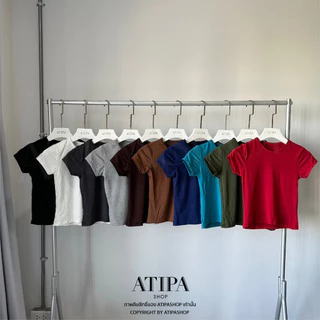 Atipashop - LONGER JIMMIE เสื้อยืด แขนสั้น มีหลายสี