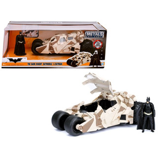 Jada Diecast Metal 1:24 Scale Batman Vehicle Batmobile Dark Knight CAMO Tumbler