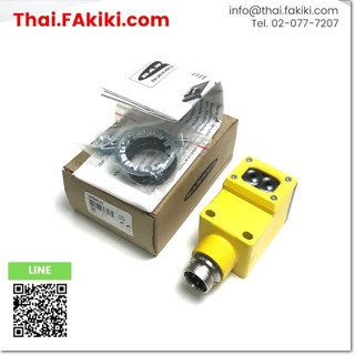 (A)Unused, Q45BB6LVQ Photoelectric Sensor, โฟโตอิเล็กทริคเซนเซอร์, เซนเซอร์รับแสง สเปค DC10-30V, BANNER (66-007-963)