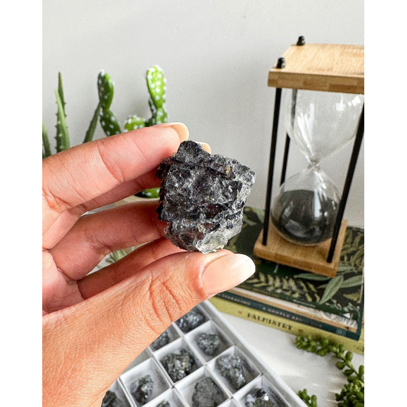 1 PC Random Pick HQ Raw Galena Specimen, Stone of Manifestation & Grounding, Galena, Rough Galena, Galena Crystal - รูปที่ 3