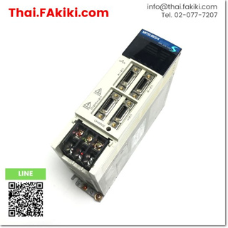 Junk, MR-J2S-10A1 Servo Amplifier, ชุดควบคุมการขับเคลื่อนเซอร์โว สเปค AC100V 0.1kW, MITSUBISHI (66-008-095)