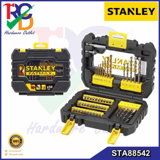 STANLEY STA88542-XJ - ชุดดอกสว่านไทเทเนียม 50 ดอก