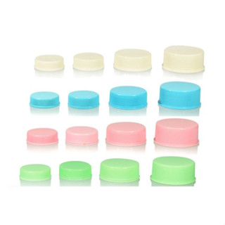 ตลับครีม ตลับยาครีม 5/ 10 / 20 / 30 กรัม ( 1 แพ็ค 100 ตลับ ) สีครีม สีฟ้า สีเขียว สีชมพู สอบถามสีแม่ค้าก่อนนะค่ะ