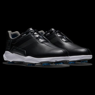 รองเท้ากอล์ฟ ผู้ชาย Footjoy E Comfort 57700 Extra Wide Waterproof Black White Blue