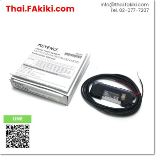 พร้อมส่ง, (A)Unused, FS-V32 Fiber Optic Sensor Amplifier, ไฟเบอร์แอมพลิฟายเออร์ สเปค 2m, KEYENCE (66-008-027)