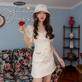 #JBS1602 Solitaire Dress With Hat