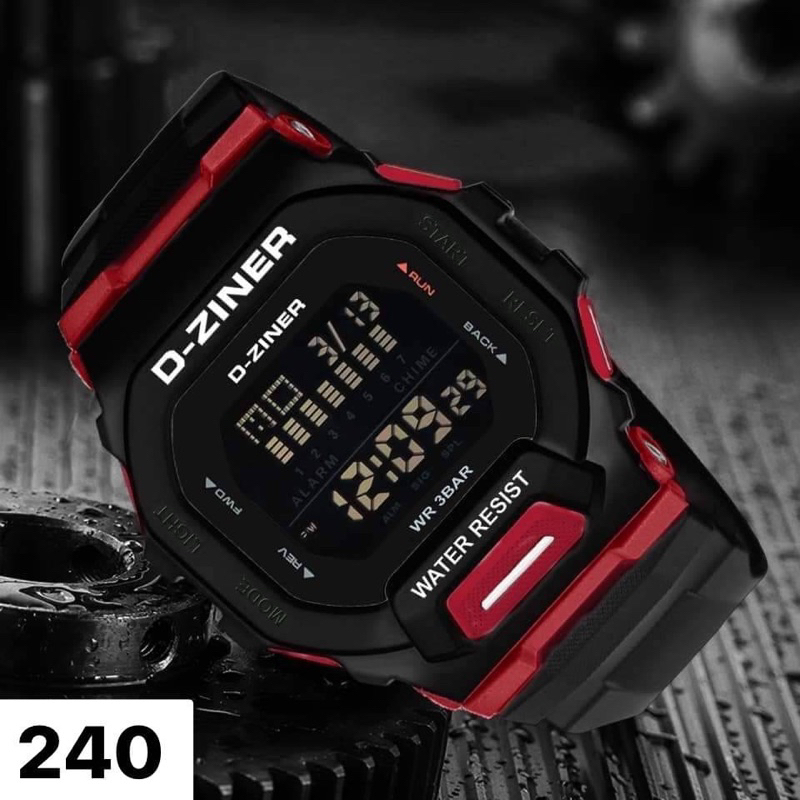 นาฬิกา d-ziner รุ่น 240 ของแท้ 💯% พร้อมกล่อง มีประกัน !!!