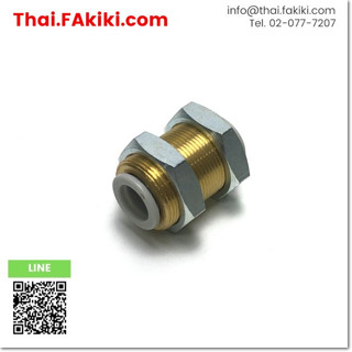 พร้อมส่ง, (B)Unused*, KQ2E10-00A Union "Y", ข้อต่อยูเนี่ยน "Y" สเปค 10mm, SMC (66-008-059)