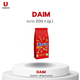 ช๊อคโกแลตดาอิม Daim Caramel Chocolate 200g. BBE: 24/11/23 (Made in Sweden)