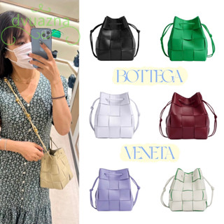 100% แบรนด์ใหม่และของแท้ BOTTEGA VENETA / BV CASSETTE Intreccio ถักหนังแกะวัสดุไหล่เดียวกระเป๋าสะพายหลายสีตัวเลือก