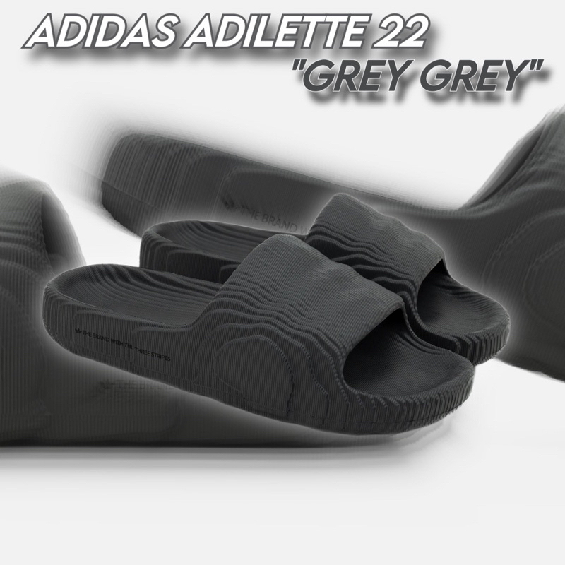 🔥ลดเพิ่ม 15% ทักแชทรับโค้ด🔥 Adidas รองเท้าแตะ รุ่น  ADILETTE 22 HP6522 ของแท้ ป้ายไทย